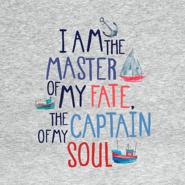 Nautical Inspirational Typography by Elena_ONeill